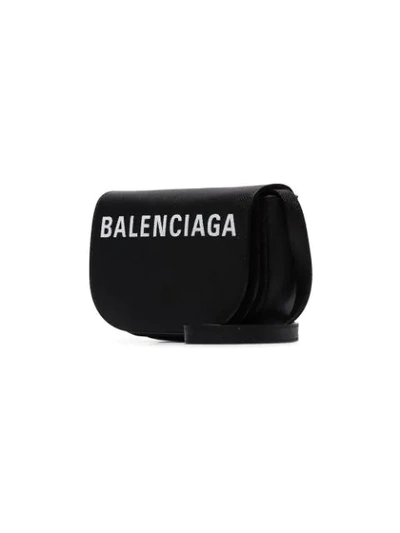 BALENCIAGA VILLE XS斜挎包 - 黑色