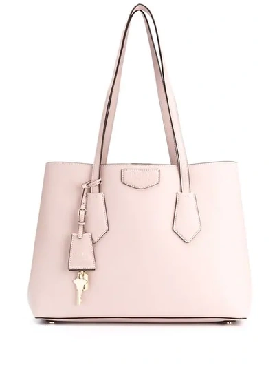 Shop Dkny Sullivan Shoulder Bag In Pink