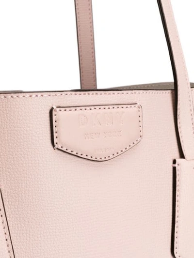 Shop Dkny Sullivan Shoulder Bag In Pink