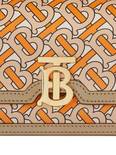 Shop Burberry 'tb Monogram' Gürteltasche In Orange
