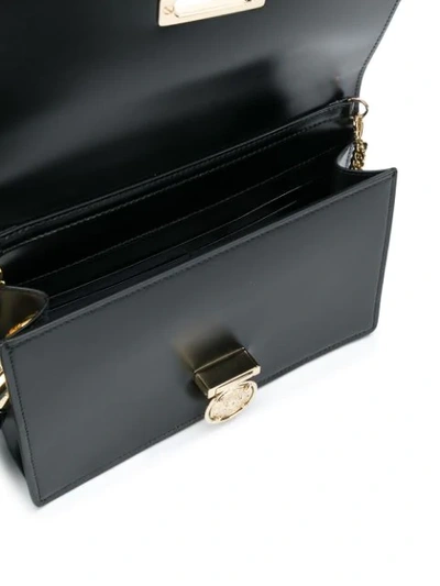 Shop Balmain Mini Bbox Clutch In Black