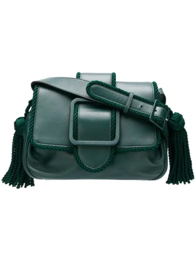 Shop Marco De Vincenzo Giummi Shoulder Bag - Green