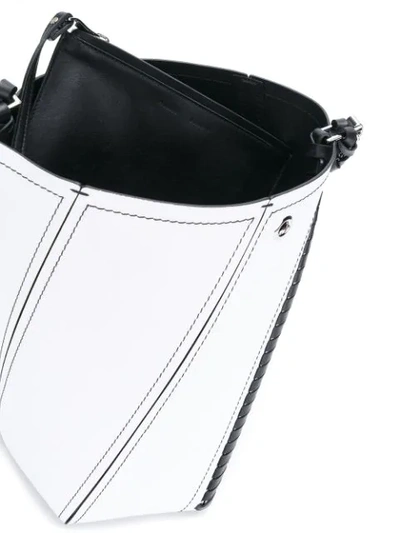 Shop Proenza Schouler Medium Hex Bucket Bag In White