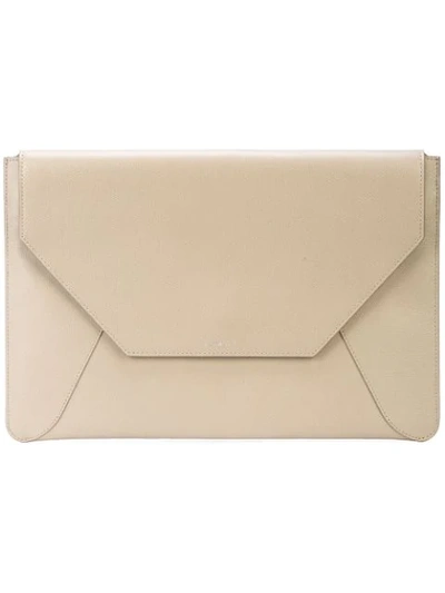 Shop Senreve Envelope Clutch Bag In Grey