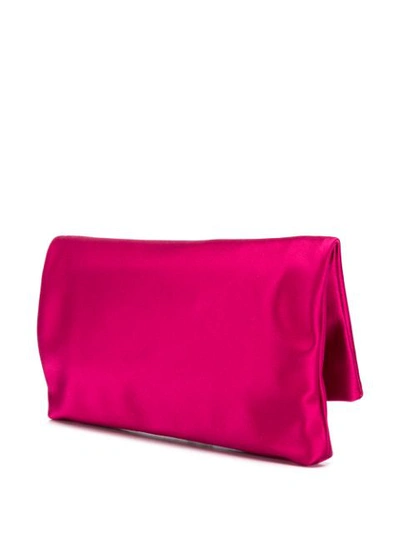 JIMMY CHOO TITANIA CLUTCH BAG - 粉色