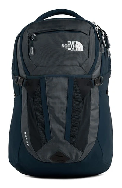 Shop The North Face Recon Backpack - Grey In Asphalt Grey/ Urban Navy