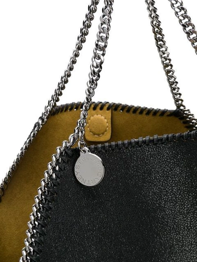 Shop Stella Mccartney Mini Falaballa Tote Bag - Black