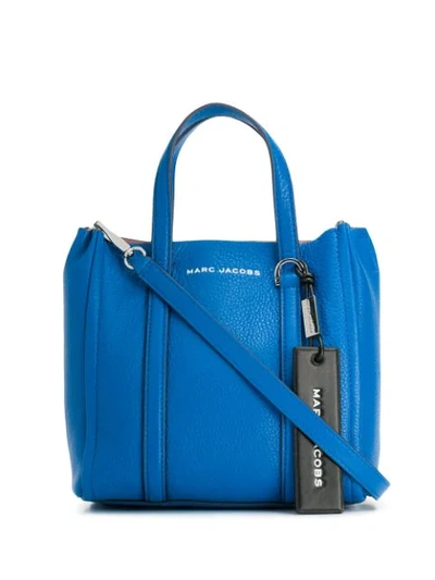Shop Marc Jacobs The Mini Tag Tote In Blue