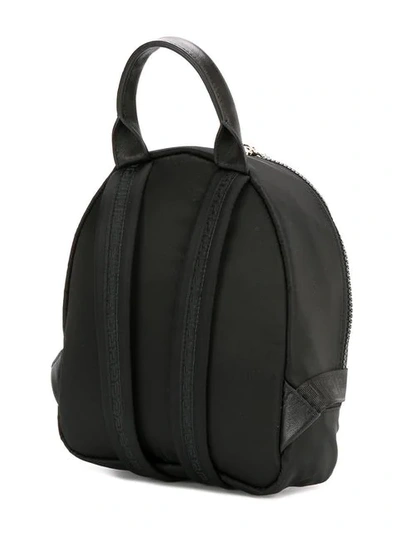 Shop Versace Small Nylon Backpack In Black
