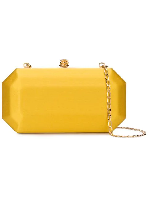 mustard yellow clutch bag