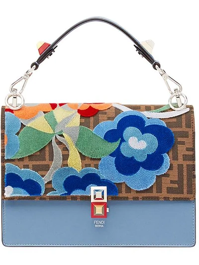 Shop Fendi Kan I Shoulder Bag - Multicolour