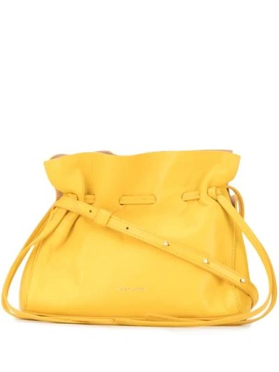 Shop Mansur Gavriel Mini Protea Bag - Yellow
