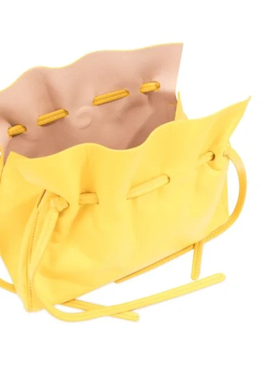 Shop Mansur Gavriel Mini Protea Bag - Yellow