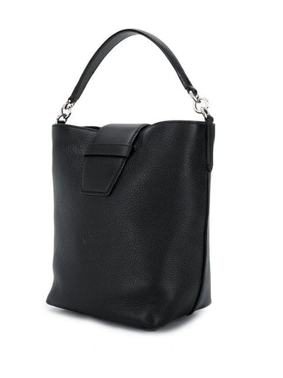 Shop Jimmy Choo Madeline Bucket Bag In Black