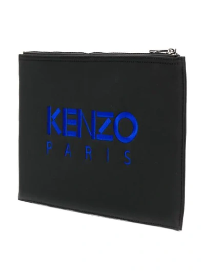 Shop Kenzo Tiger Clutch Bag In 99