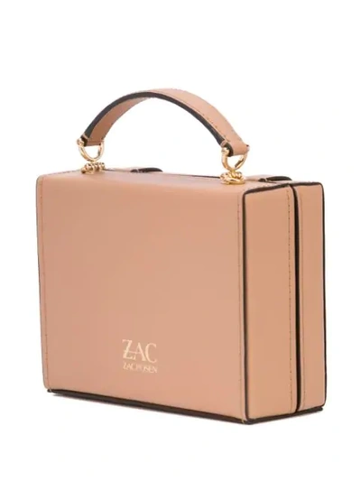 Shop Zac Zac Posen Biba Box Crossbody Bag In Neutrals
