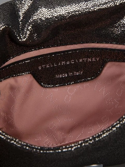 Shop Stella Mccartney Falabella Crossbody Bag In Metallic