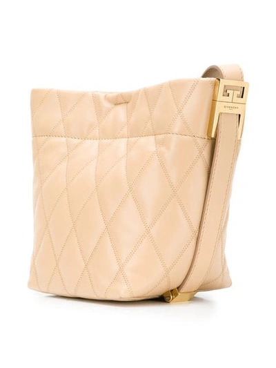 Shop Givenchy Gv Bucket Shoulder Bag In Brown