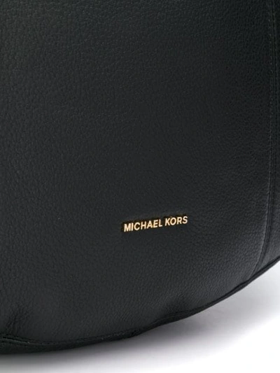 Shop Michael Michael Kors Brooke Hobo Bag In Black