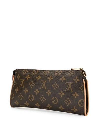 Shop Pre-owned Louis Vuitton Eva 2way Shoulder Bag In Brown
