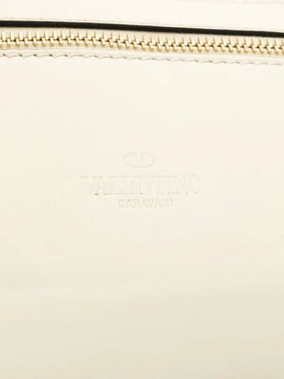 Shop Valentino Rockstud Spike Belt Bag In White