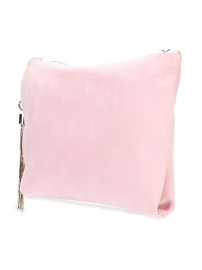 Shop Jimmy Choo Callie Clutch Bag In Pink