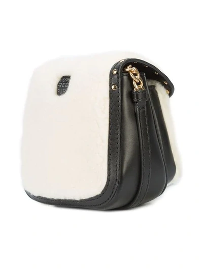 Shop Stella Mccartney Stella Popper Shoulder Bag In Black