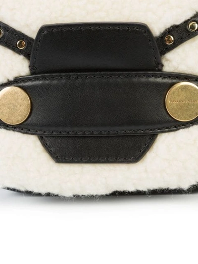 Shop Stella Mccartney Stella Popper Shoulder Bag In Black