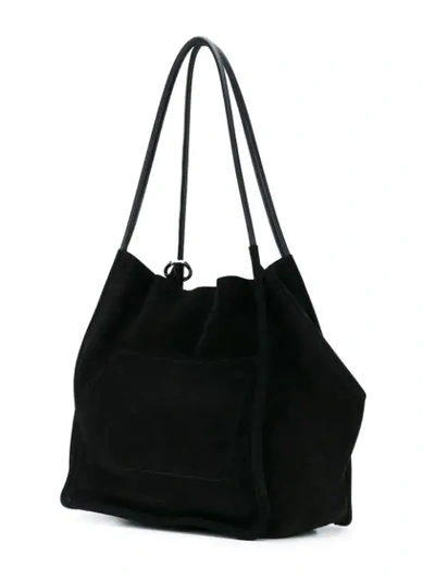 Shop Proenza Schouler Suede Xl Tote In Black