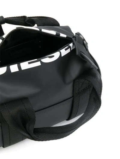 Shop Diesel Bowling Cross Body Bag In Black
