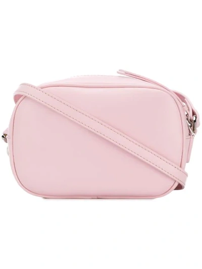 Shop Versus Safety-pin Embellished Cross-body Bag - Pink