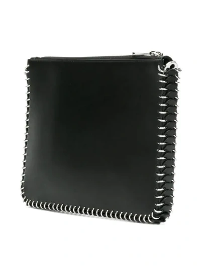Shop Rabanne Iconic Pocket Bag In 001 Black
