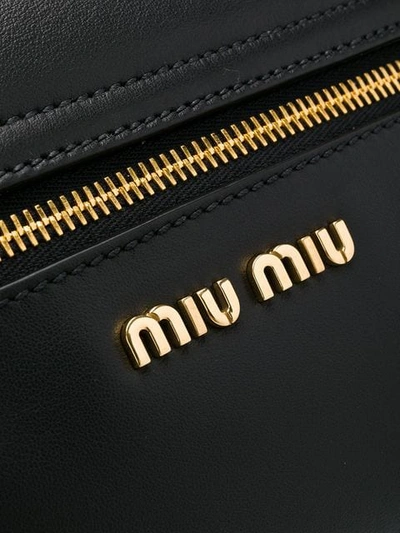 Shop Miu Miu Satchel Bag - Black