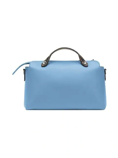 Shop Fendi Medium By The Way Tote In Blue