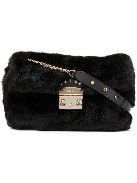 furla fur bag