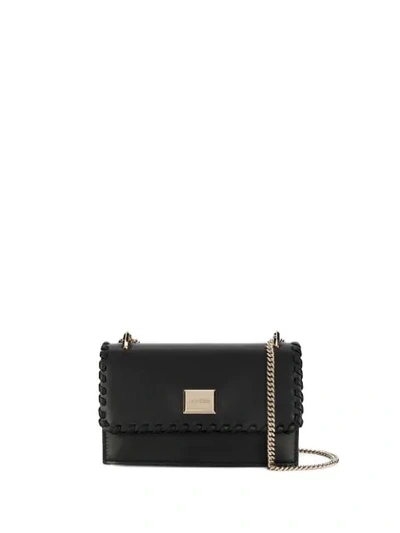 JIMMY CHOO LENI CROSSBODY BAG - 黑色