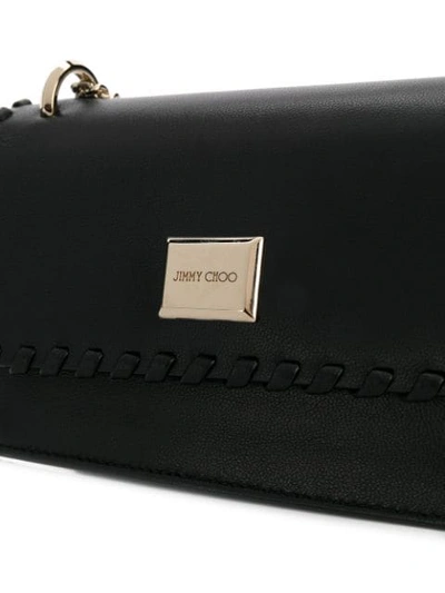 Shop Jimmy Choo Leni Crossbody Bag In Black