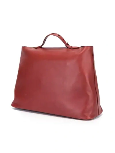 Shop Myriam Schaefer Large Shoulder Bag In Red