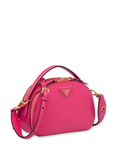 Shop Prada Odette Tote In Pink