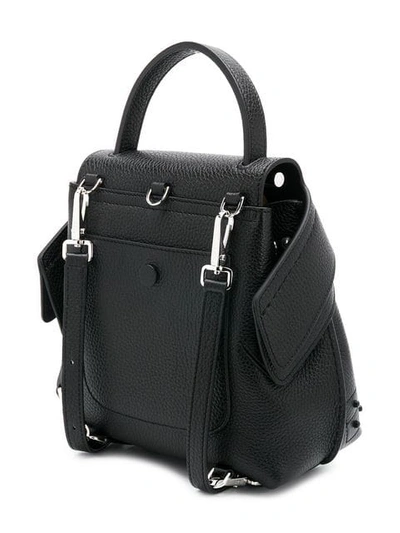 Shop Tod's Mini Wave Backpack In Black