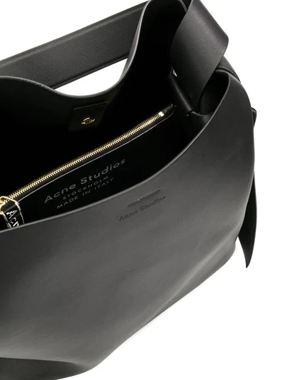 Shop Acne Studios Musubi Maxi Shoulder Bag In Black
