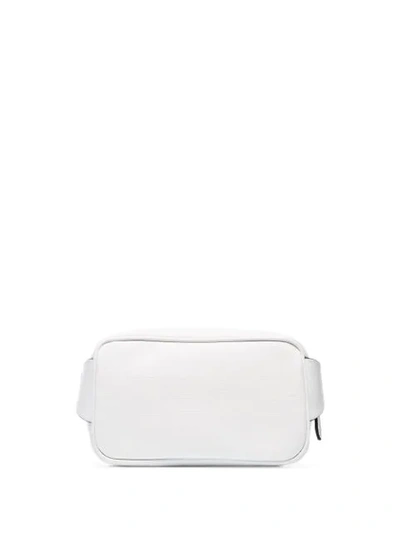 Shop Versace Logo-print Belt Bag In White