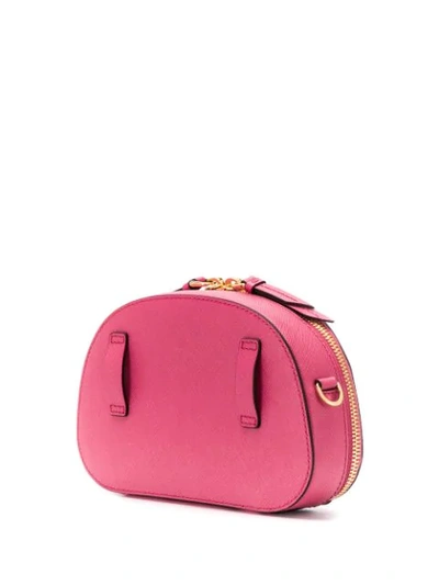 Shop Prada Logo Plaque Belt Bag - Rosa In Pink