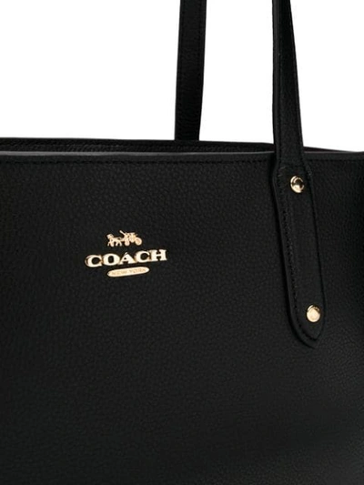 Shop Coach Central Tote Bag In Black