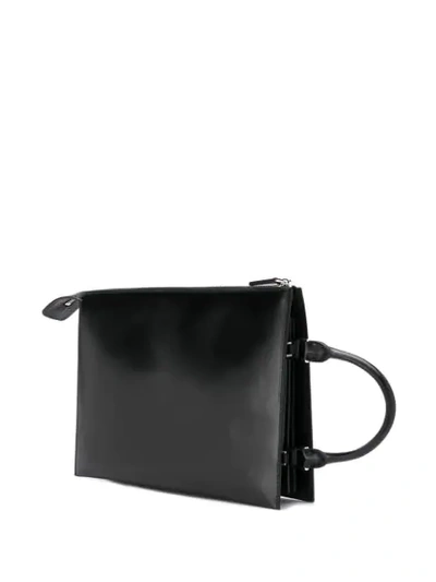 Shop Jil Sander Tootie Clutch Bag In Black