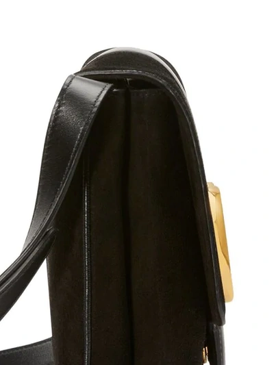 Shop Gucci Arli Medium Shoulder Bag In Black
