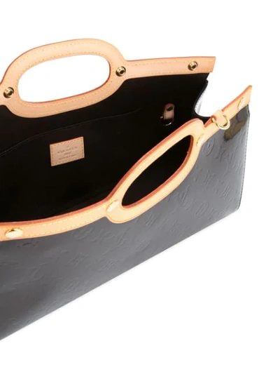 Pre-owned Louis Vuitton Vernis Roxbury Drive 2way Shoulder Bag In Amarante