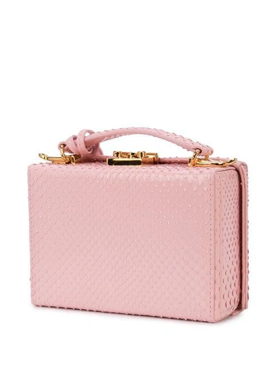 Shop Mark Cross Grace Box Bag - Pink