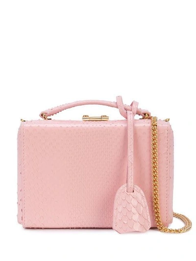 Shop Mark Cross Grace Box Bag - Pink