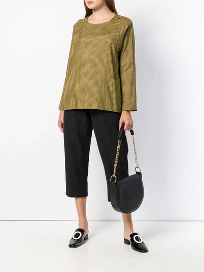 Shop Stiebich & Rieth Foldover Top Shoulder Bag In Black